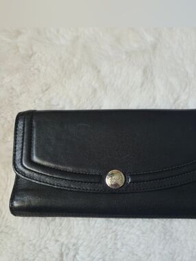 Coach Black Leather Wallet